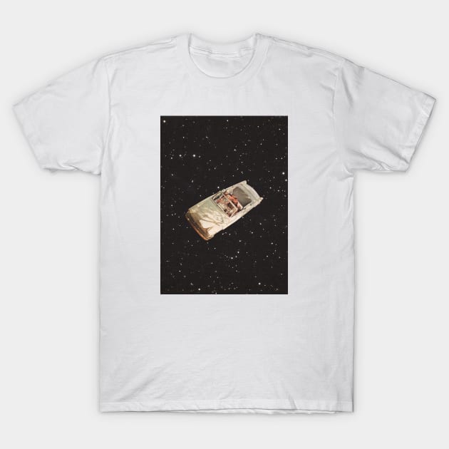 Space Trip T-Shirt by linearcollages